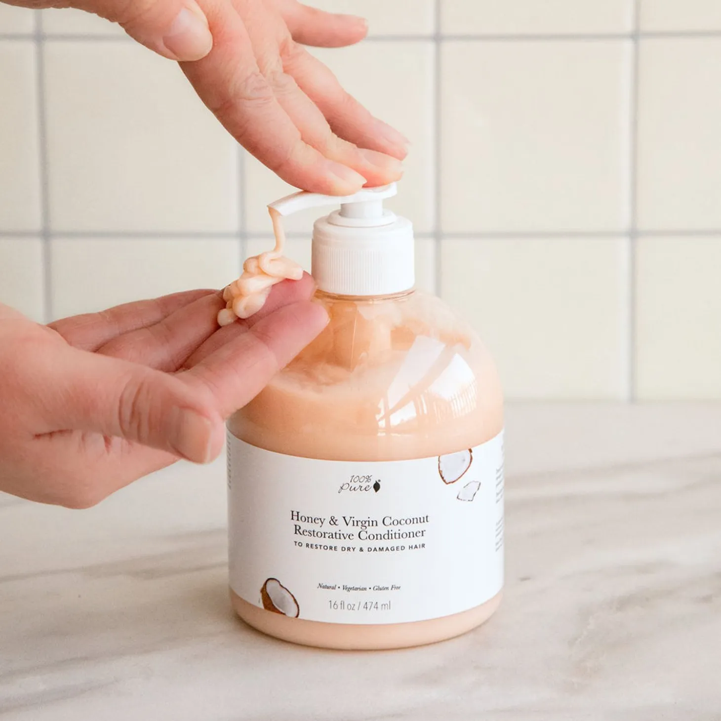 Honey And Virgin Coconut Restorative Conditioner